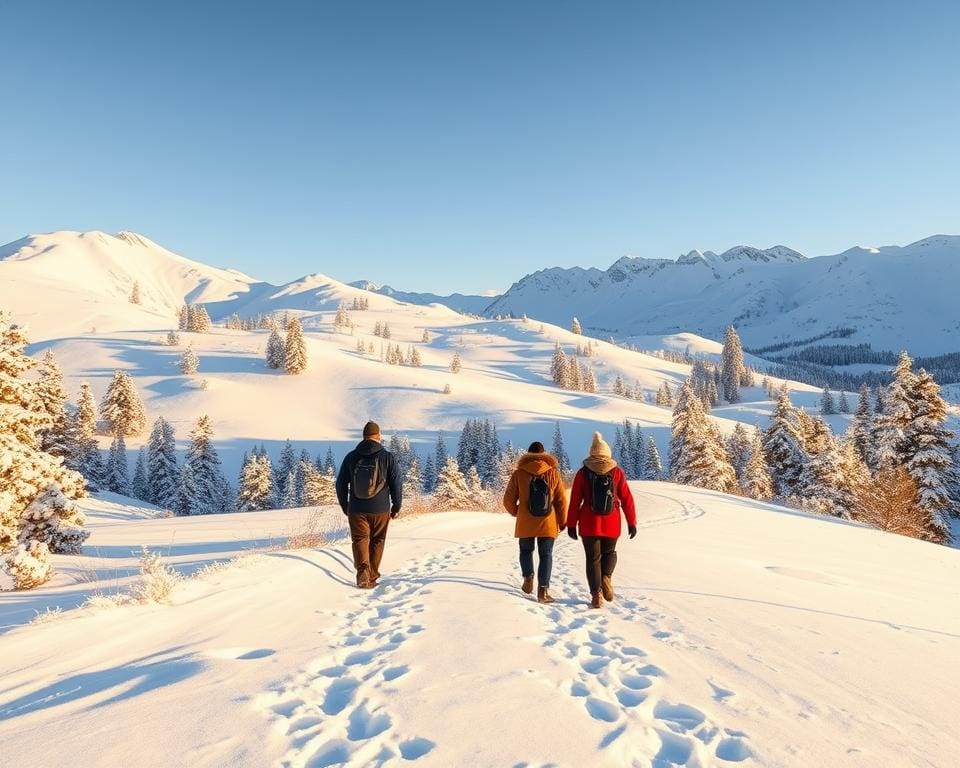 Was begeistert an Winterwandern im Engadin?