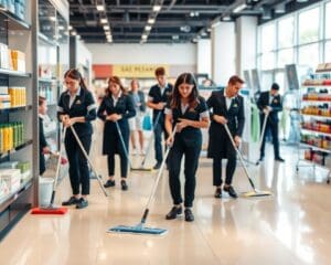 Was bietet ein Reinigungsservice für Stores?