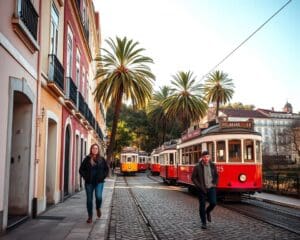 Was macht Lissabon im Winter besonders mild?