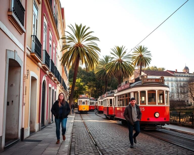 Was macht Lissabon im Winter besonders mild?