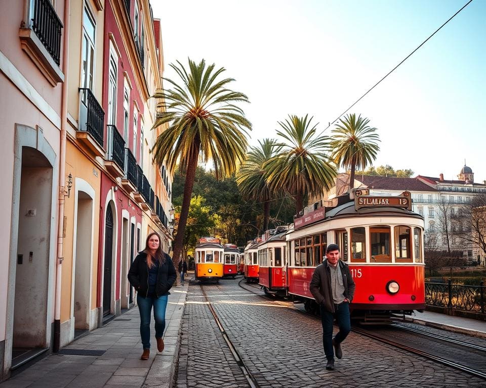 Was macht Lissabon im Winter besonders mild?