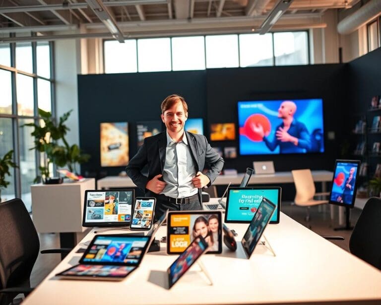 Was macht ein Content Produzent für POS Medien?