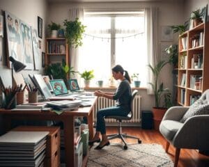 Wie entwickelst du kreative Routinen zu Hause?