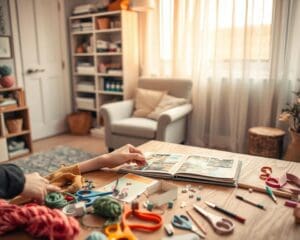 Wie unterstützt Basteln und Gestalten mentale Ruhe?