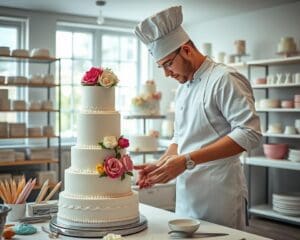 Was macht ein Konditor für Hochzeitstorten?