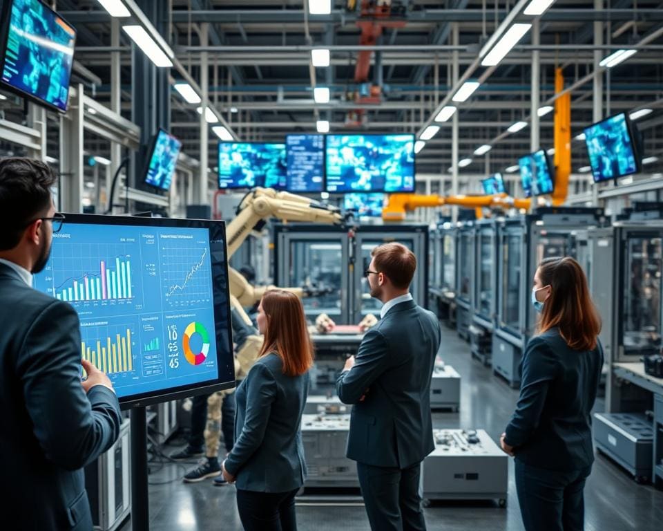 Wie funktionieren vernetzte Produktionsdaten?