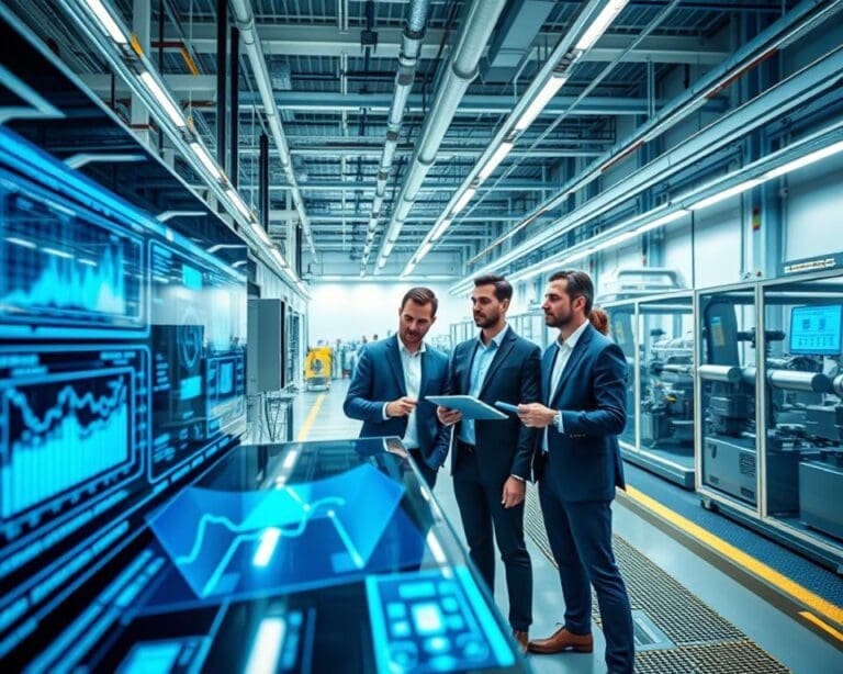 Wie optimieren digitale Zwillinge Produktionsanlagen?