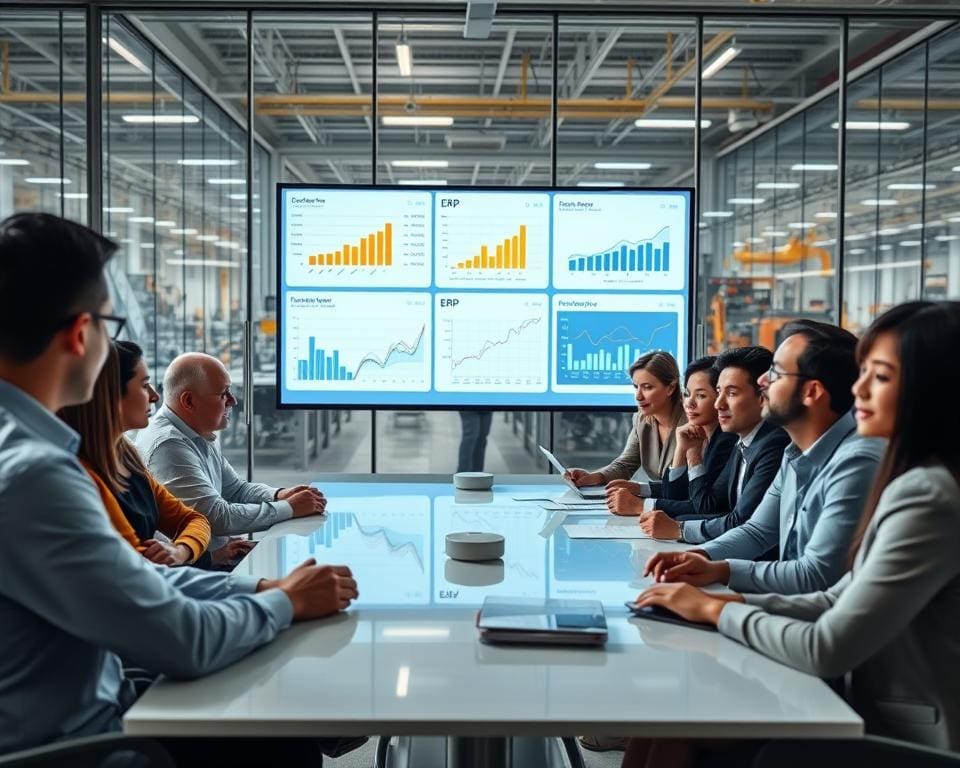 Wie unterstützen ERP-Systeme industrielle Planung?