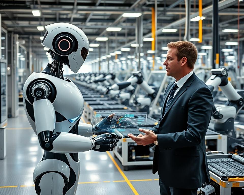 Wie unterstützen intelligente Roboter Fertigung?