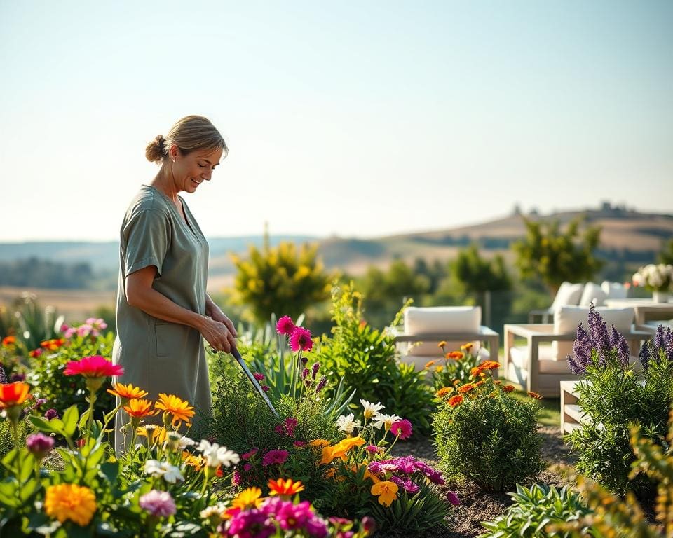 Wie verbindest du Pflege und Entschleunigung?