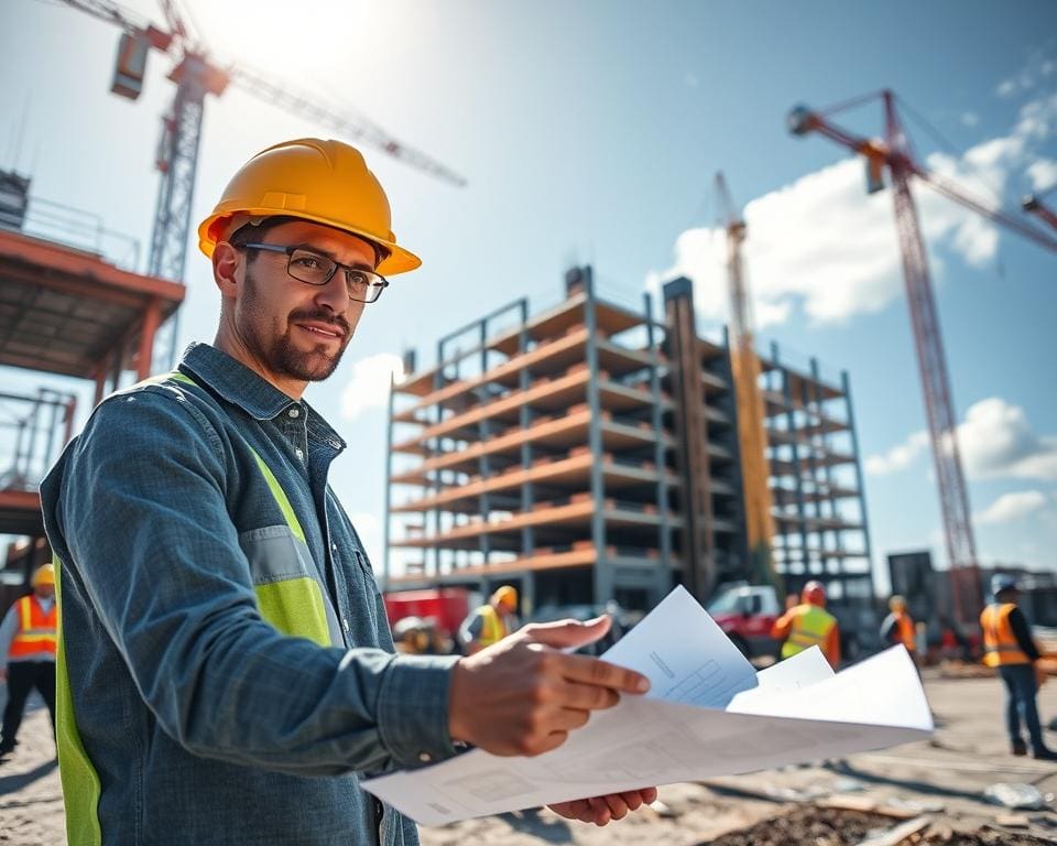 Was leistet ein Bauingenieur auf der Baustelle?