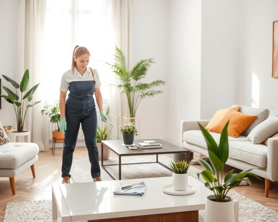 Reinigungsservice beauftragen