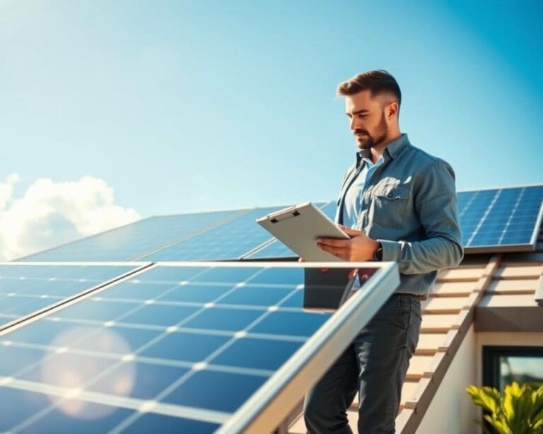 Solaranlage Dach Funktion