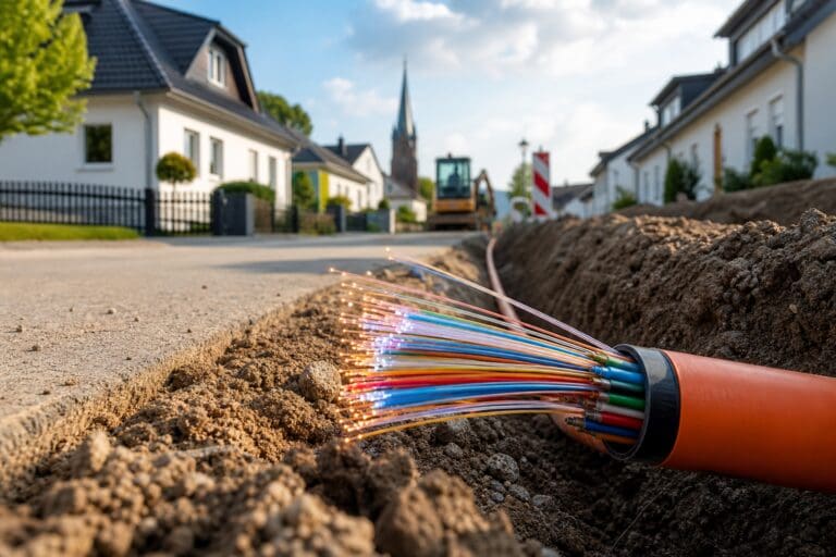 Wie funktioniert ein Glasfasernetz?